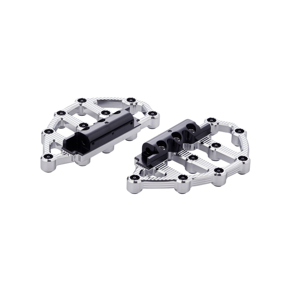 ARLEN NESS - MX PASSENGER FLOORBOARDS - CHROME