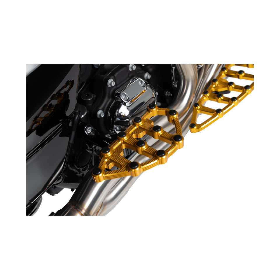 ARLEN NESS - MX PASSENGER FLOORBOARDS - GOLD