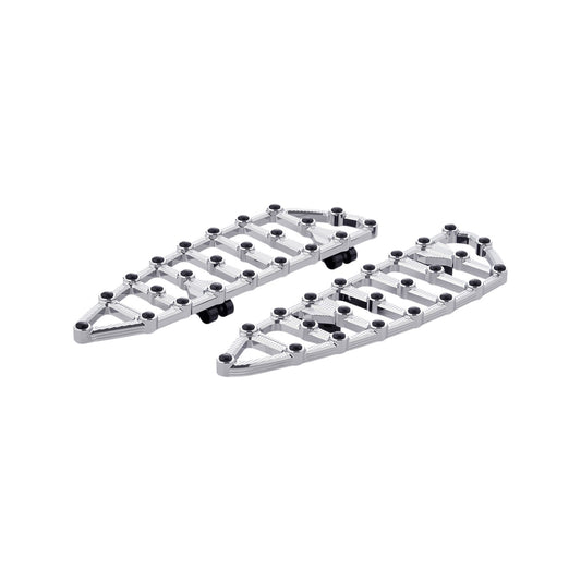 ARLEN NESS - MX DRIVER FLOORBOARDS - CHROME