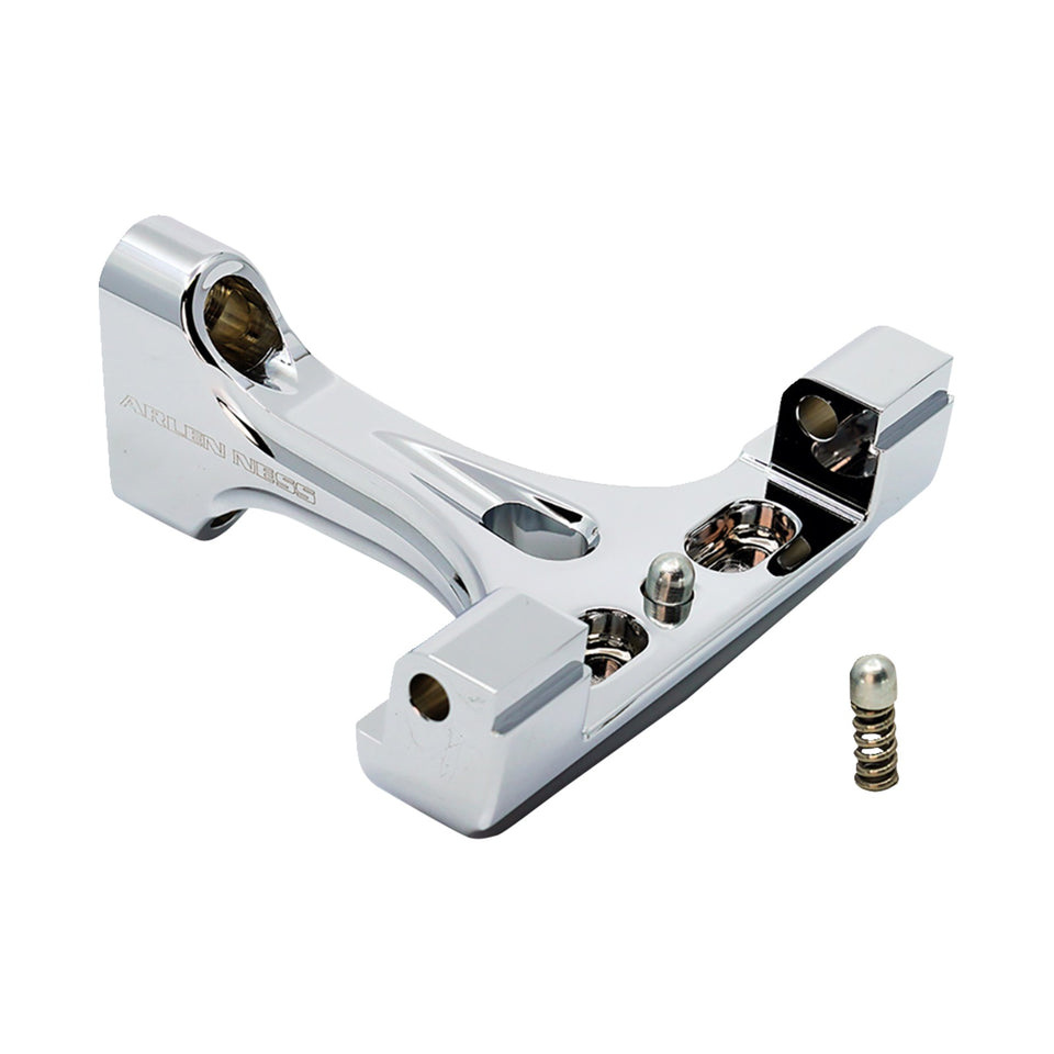 ARLEN NESS - FORGED FLOORBOARD MOUNTS - PASSENGER - CHROME
