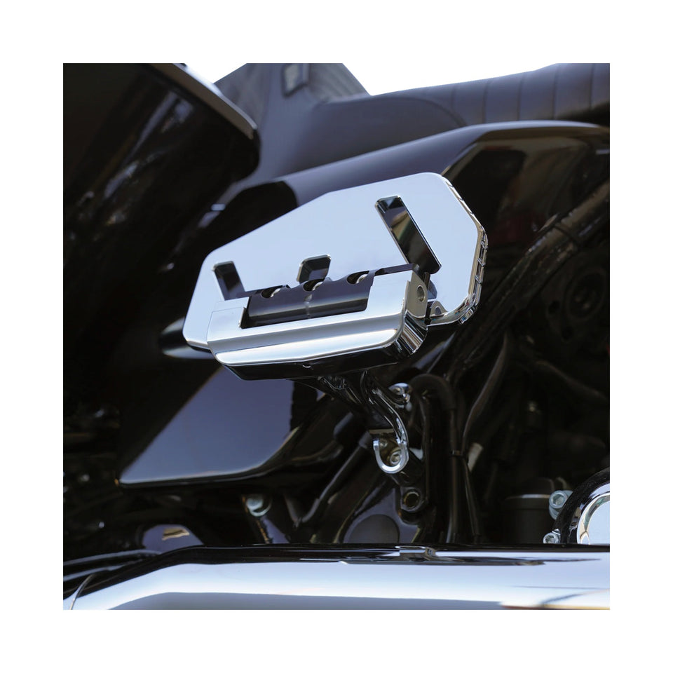 ARLEN NESS - FORGED FLOORBOARD MOUNTS - PASSENGER - CHROME