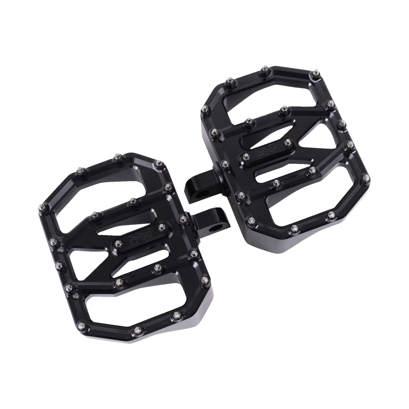 THRASHIN SUPPLY CO. - MINI AGGRESSOR FLOORBOARDS - BLACK - REAR