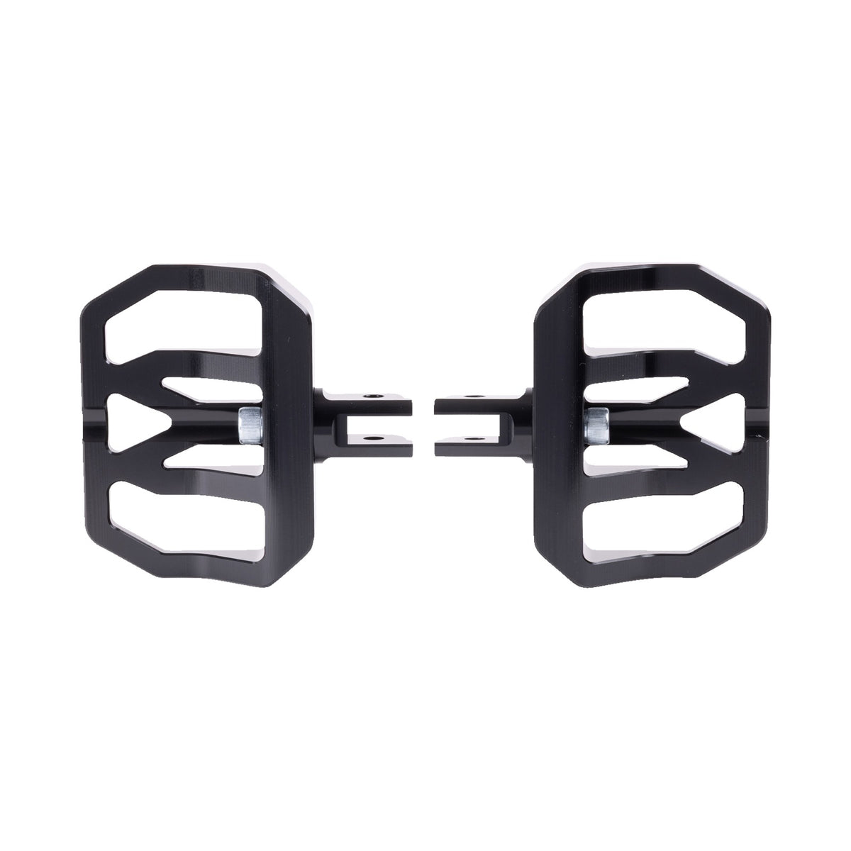 THRASHIN SUPPLY CO. - MINI AGGRESSOR FLOORBOARDS - BLACK - FRONT