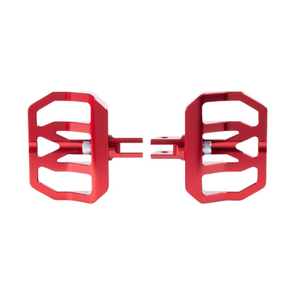 THRASHIN SUPPLY CO. - MINI AGGRESSOR FLOORBOARDS - RED - FRONT