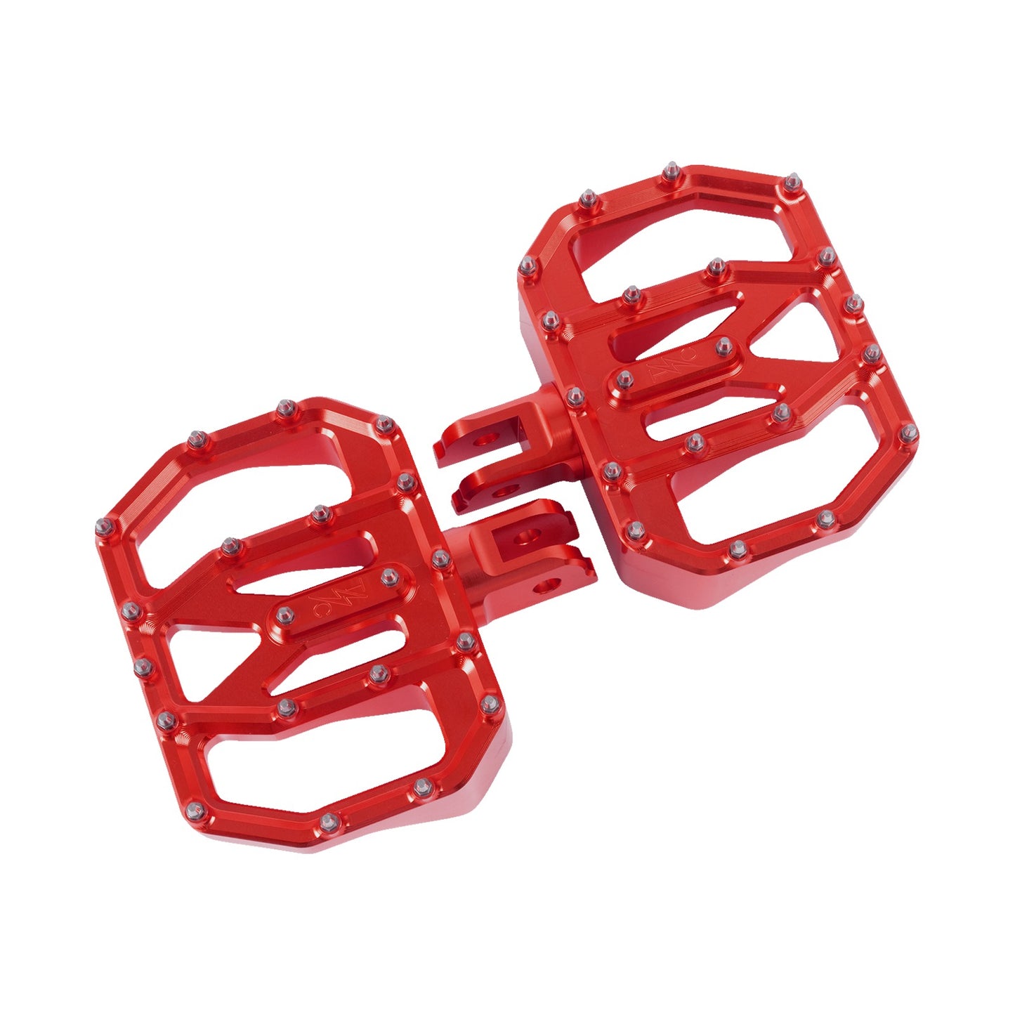 THRASHIN SUPPLY CO. - MINI AGGRESSOR FLOORBOARDS - RED - FRONT