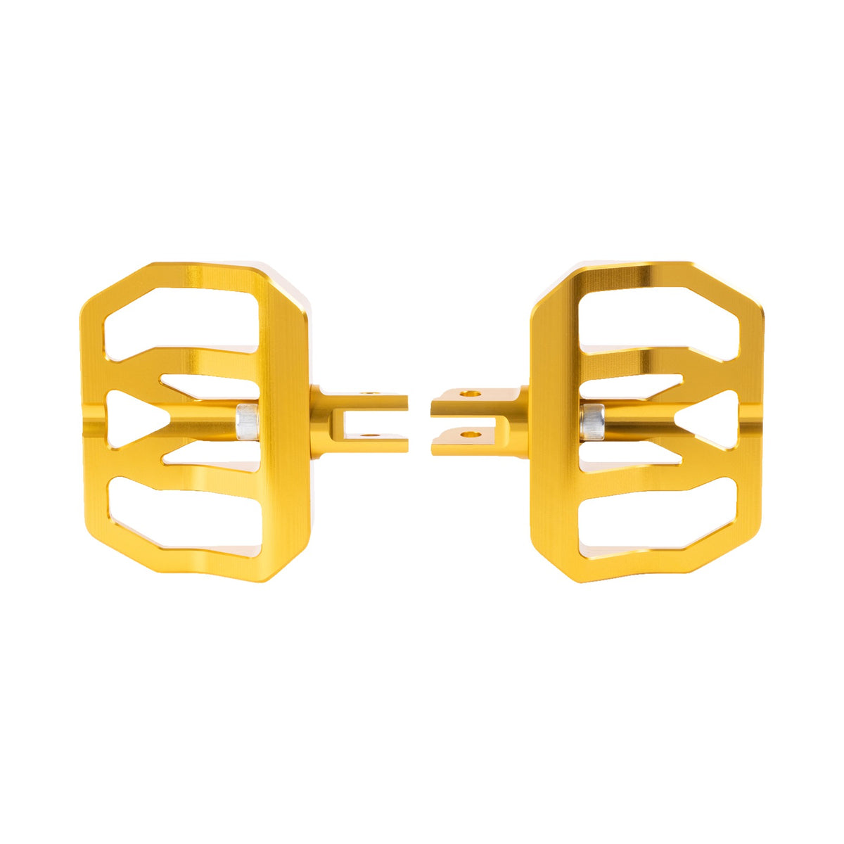 THRASHIN SUPPLY CO. - MINI AGGRESSOR FLOORBOARDS - GOLD - FRONT