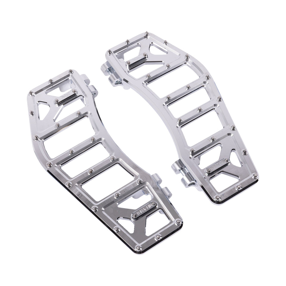 THRASHIN SUPPLY CO. - AGGRESSOR FLOORBOARDS - CHROME