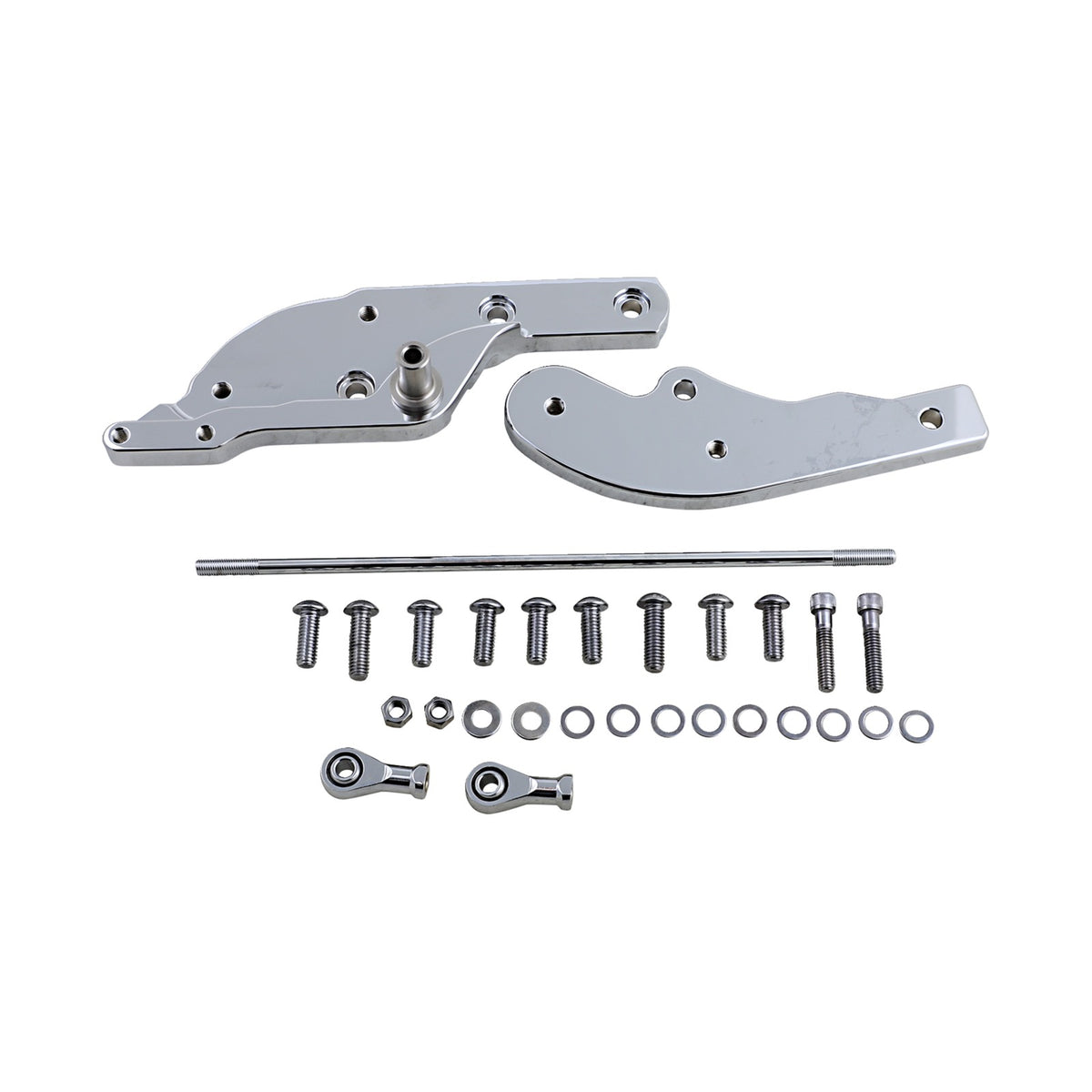 DRAG SPECIALTIES - FORWARD CONTROL EXTENSIONS - 3" FORWARD - BLACK - FL/FX