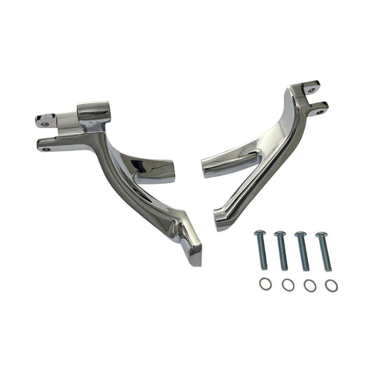 DRAG SPECIALTIES - FORWARD CONTROL MOUNT - CHROME - FL/FX