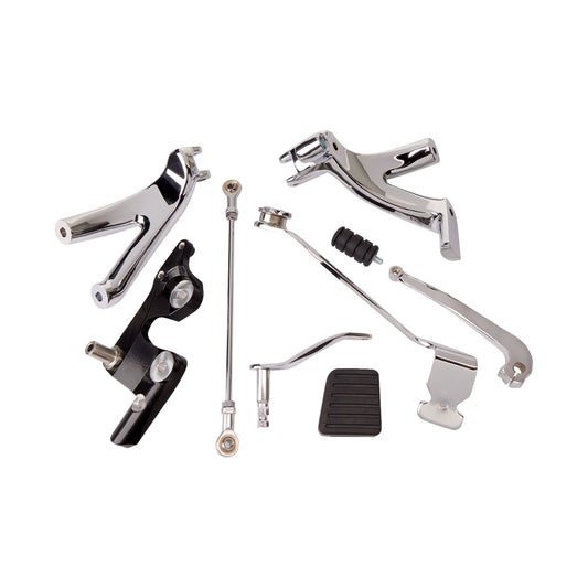 DRAG SPECIALTIES - FORWARD CONTROL KIT - CHROME - FL/FX