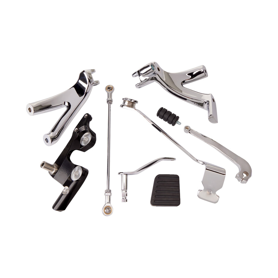 DRAG SPECIALTIES - FORWARD CONTROL KIT - CHROME - FL/FX