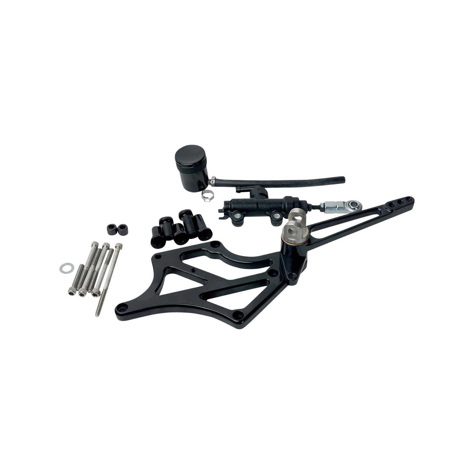 SPEED MERCHANT - MID-CONTROLS - WITHOUT PEGS - BLACK - FL '17-'23