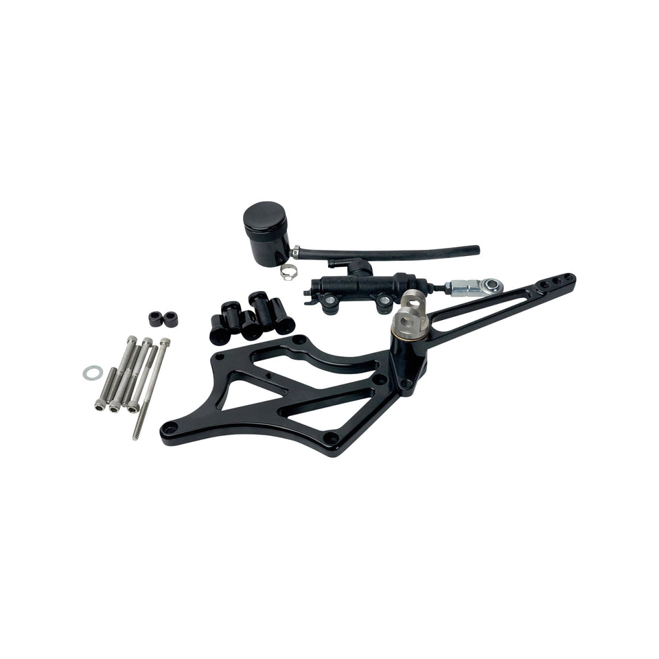 SPEED MERCHANT - MID-CONTROLS - WITHOUT PEGS - BLACK - FL '17-'23