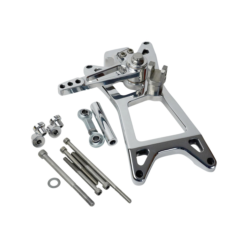 SPEED MERCHANT - MID-CONTROLS - WITHOUT PEGS - POLISHED - FL '17-'23