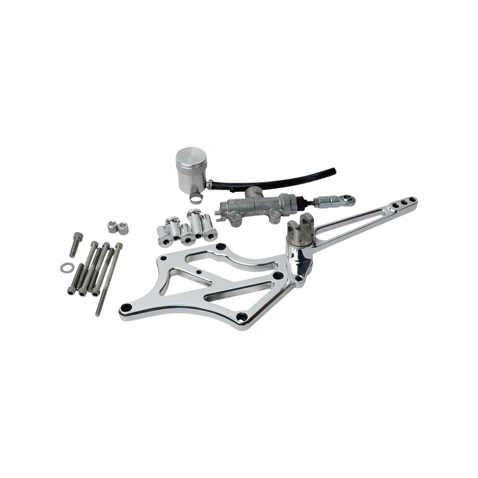 SPEED MERCHANT - MID-CONTROLS - WITHOUT PEGS - POLISHED - FL '17-'23
