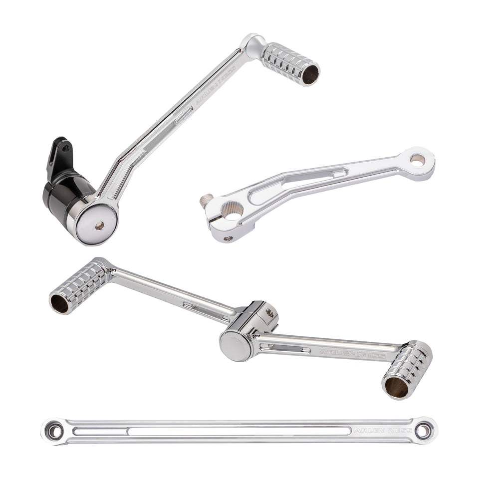ARLEN NESS - SPEEDLINER FOOT CONTROL KIT W/ HEEL/TOE SHIFTER - CHROME