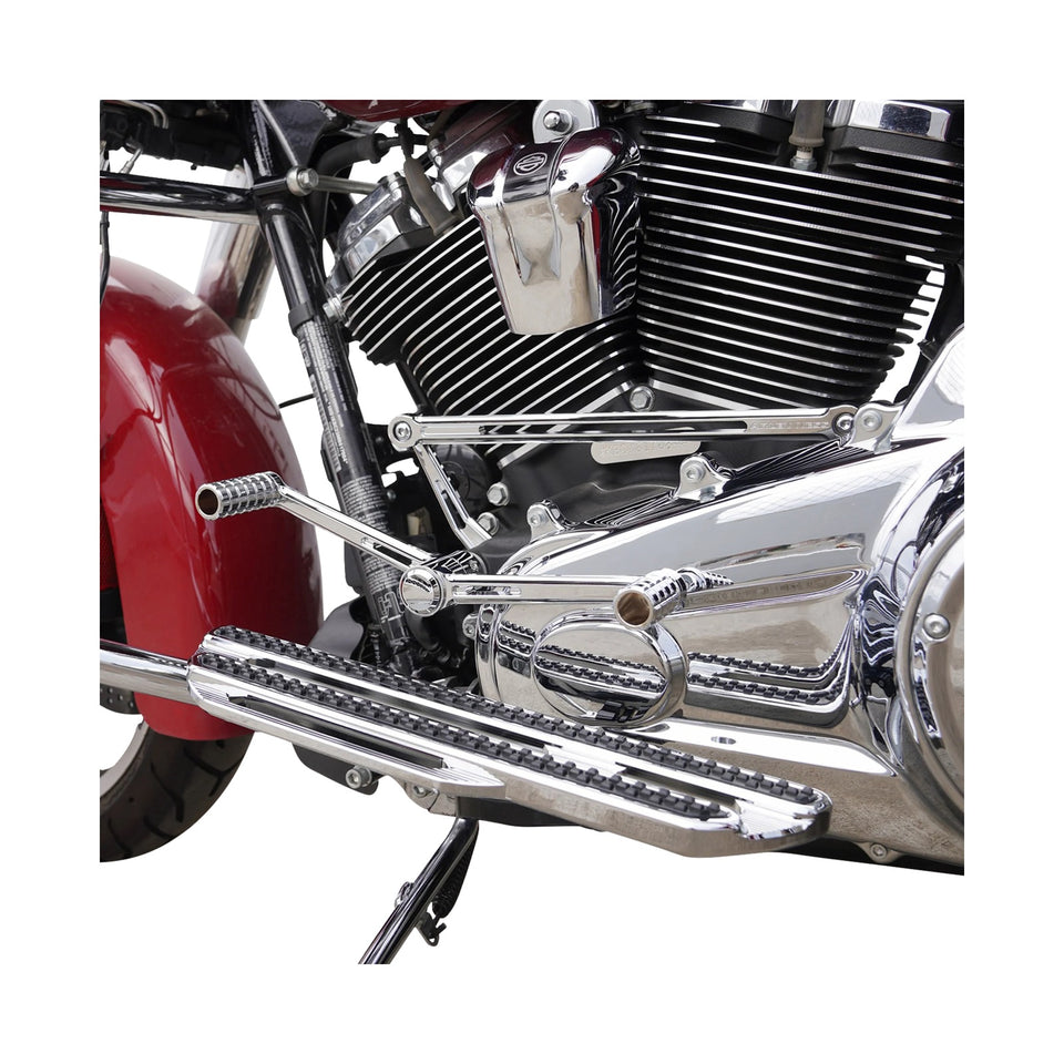 ARLEN NESS - SPEEDLINER FOOT CONTROL KIT W/ HEEL/TOE SHIFTER - CHROME