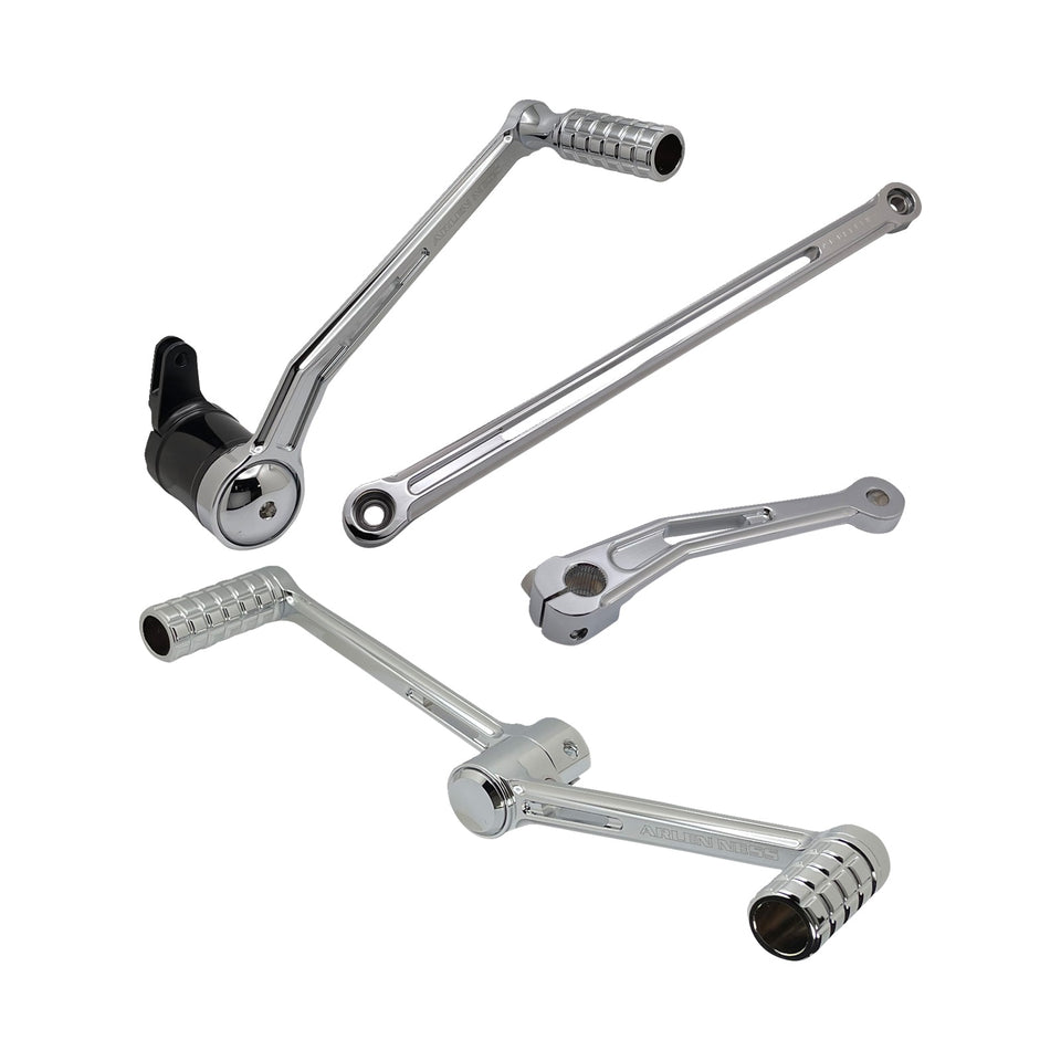 ARLEN NESS - SPEEDLINER FOOT CONTROL KIT W/ HEEL/TOE SHIFTER - CHROME