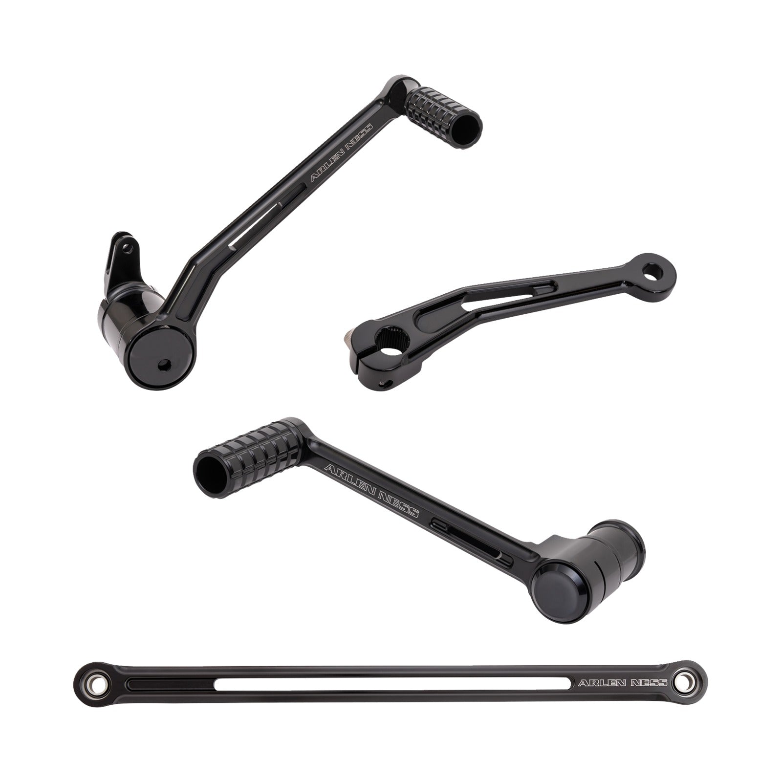 ARLEN NESS - SPEEDLINER FOOT CONTROL KIT W/ TOE SHIFTER - SOLO - BLACK