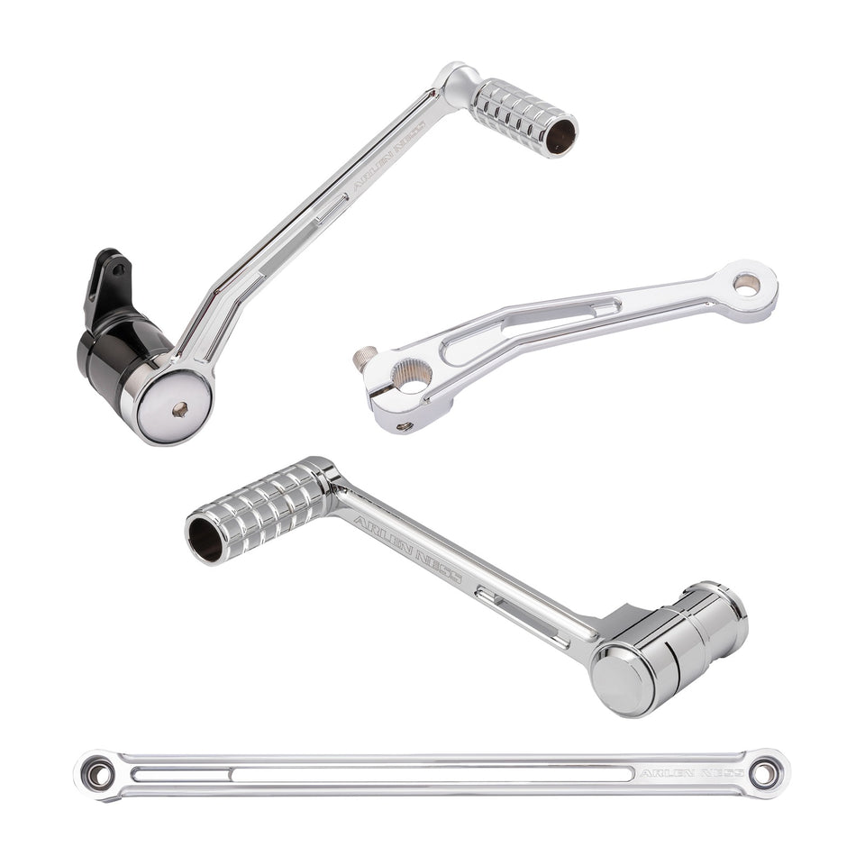 ARLEN NESS - SPEEDLINER FOOT CONTROL KIT W/ TOE SHIFTER - SOLO - CHROME
