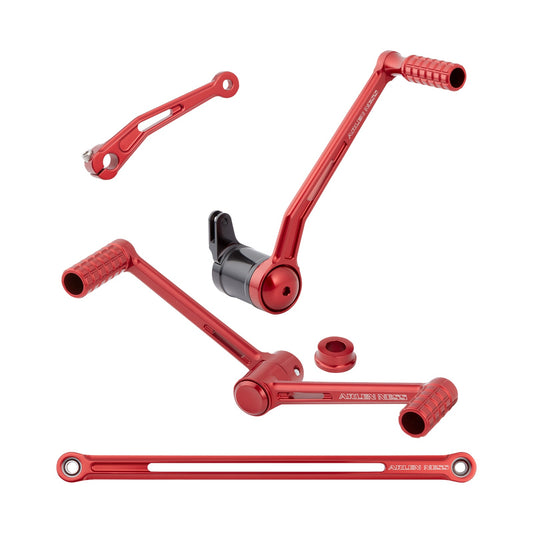 ARLEN NESS - SPEEDLINER FOOT CONTROL KIT W/ HEEL/TOE SHIFTER - RED