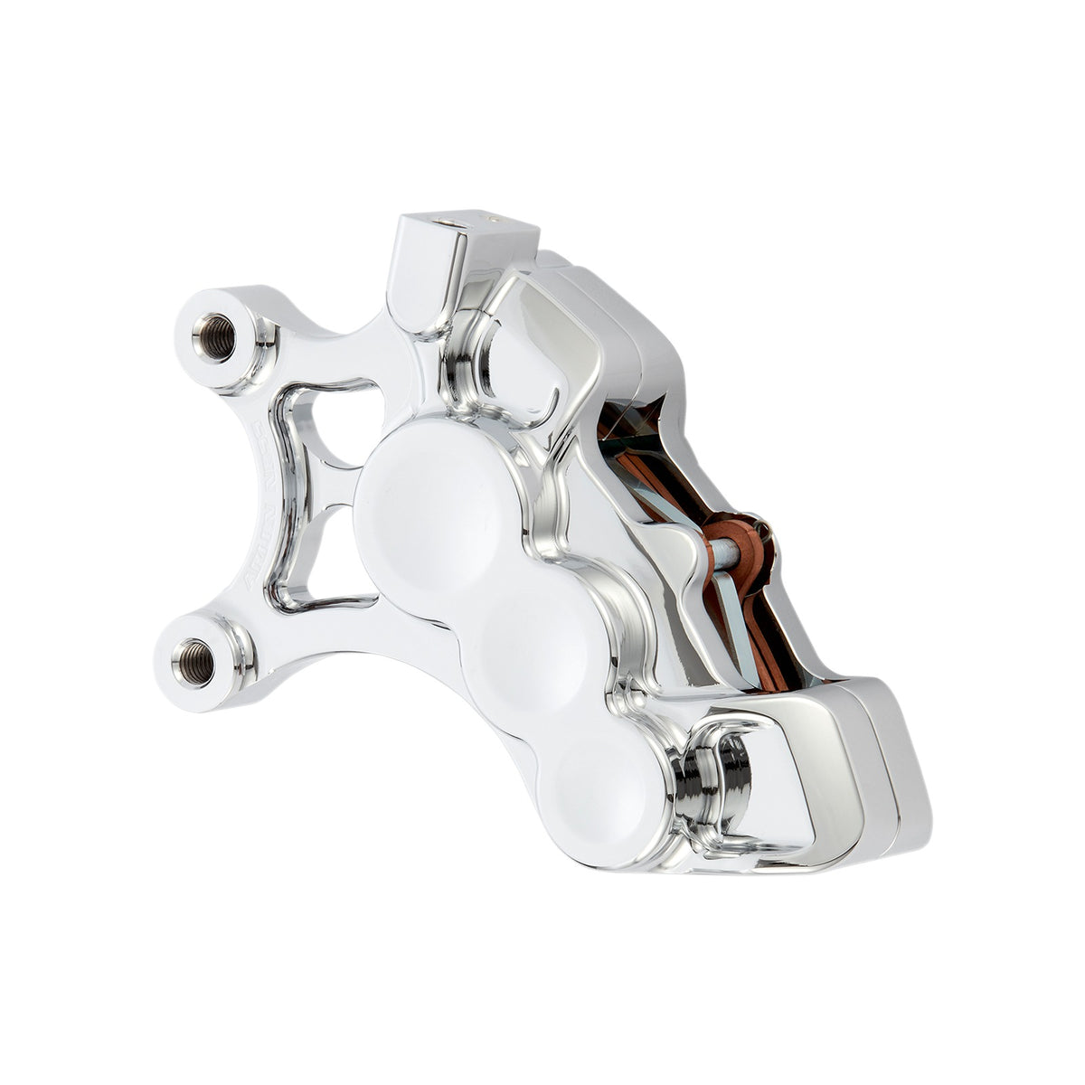 ARLEN NESS - 6-PISTON CALIPER - FRONT LEFT - CHROME - 14"