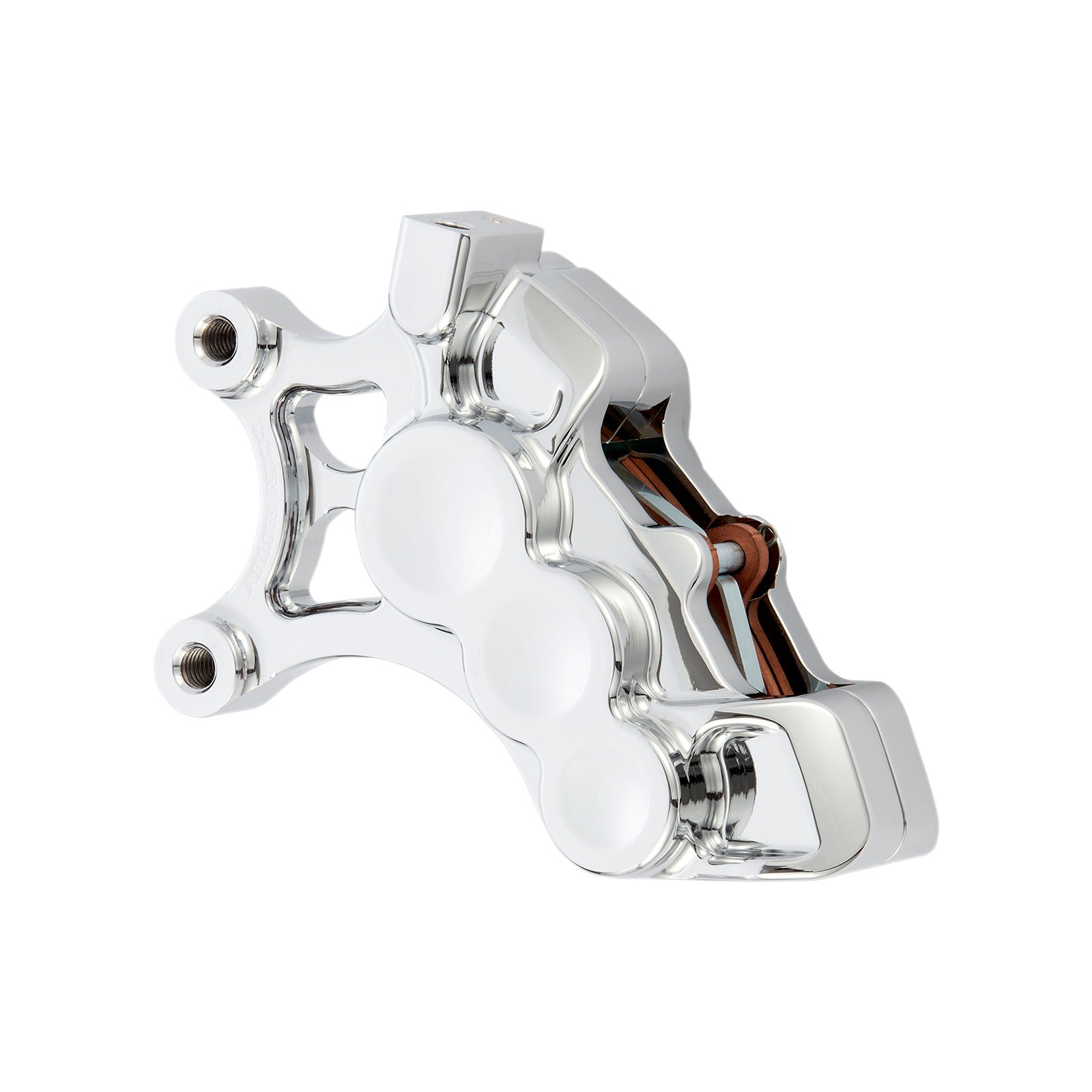 ARLEN NESS - 6-PISTON CALIPER - FRONT LEFT - CHROME - 14"