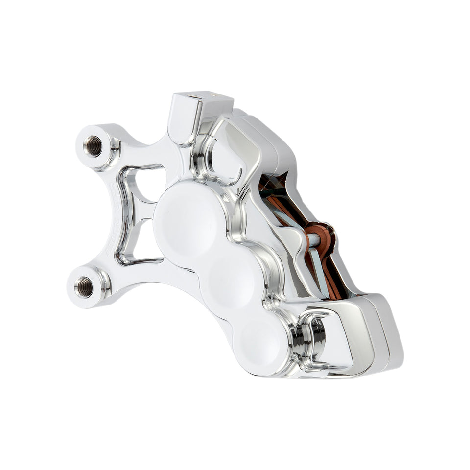 ARLEN NESS - 6-PISTON CALIPER - FRONT LEFT - CHROME - 14"
