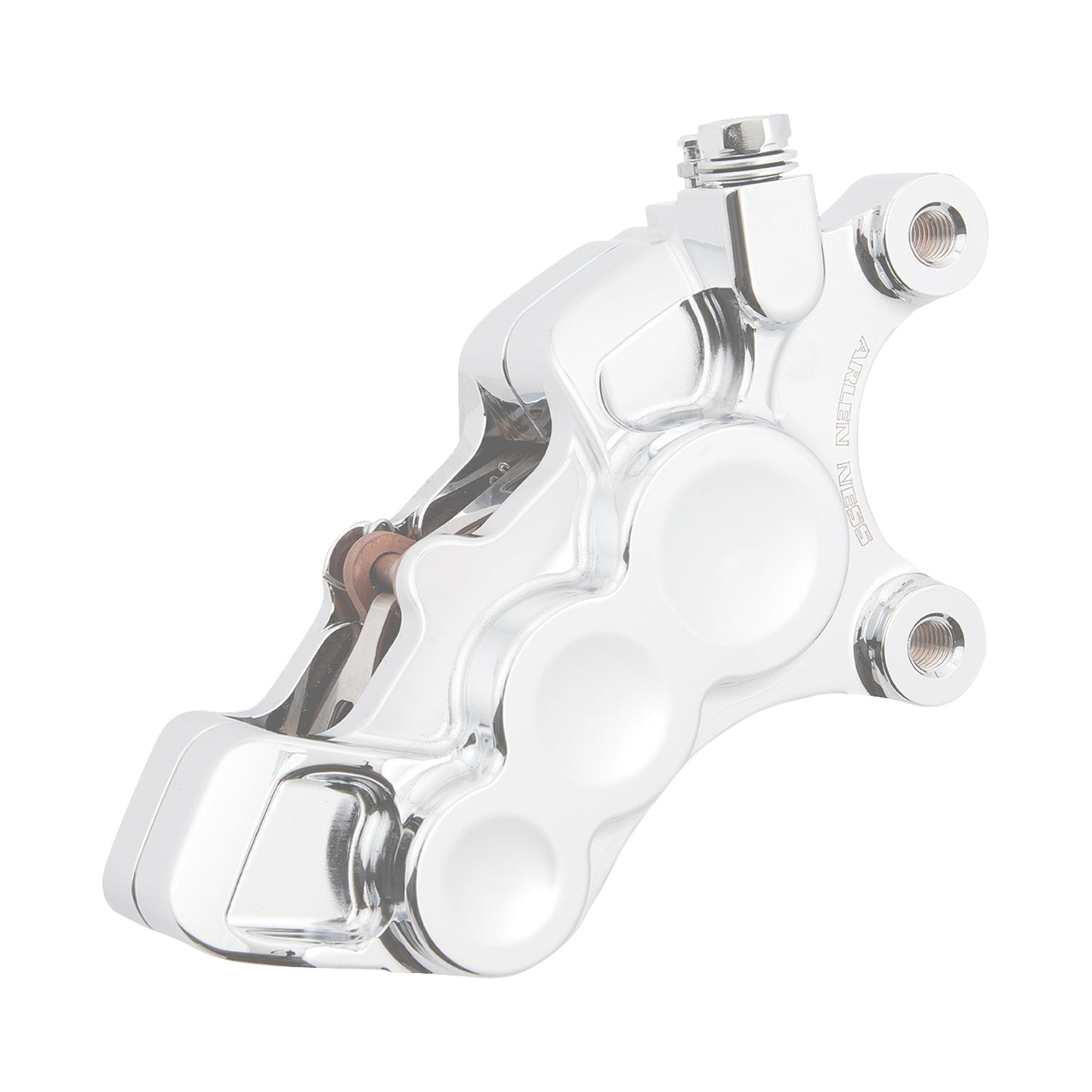 ARLEN NESS - 6-PISTON CALIPER - FRONT RIGHT - CHROME - 11.8"