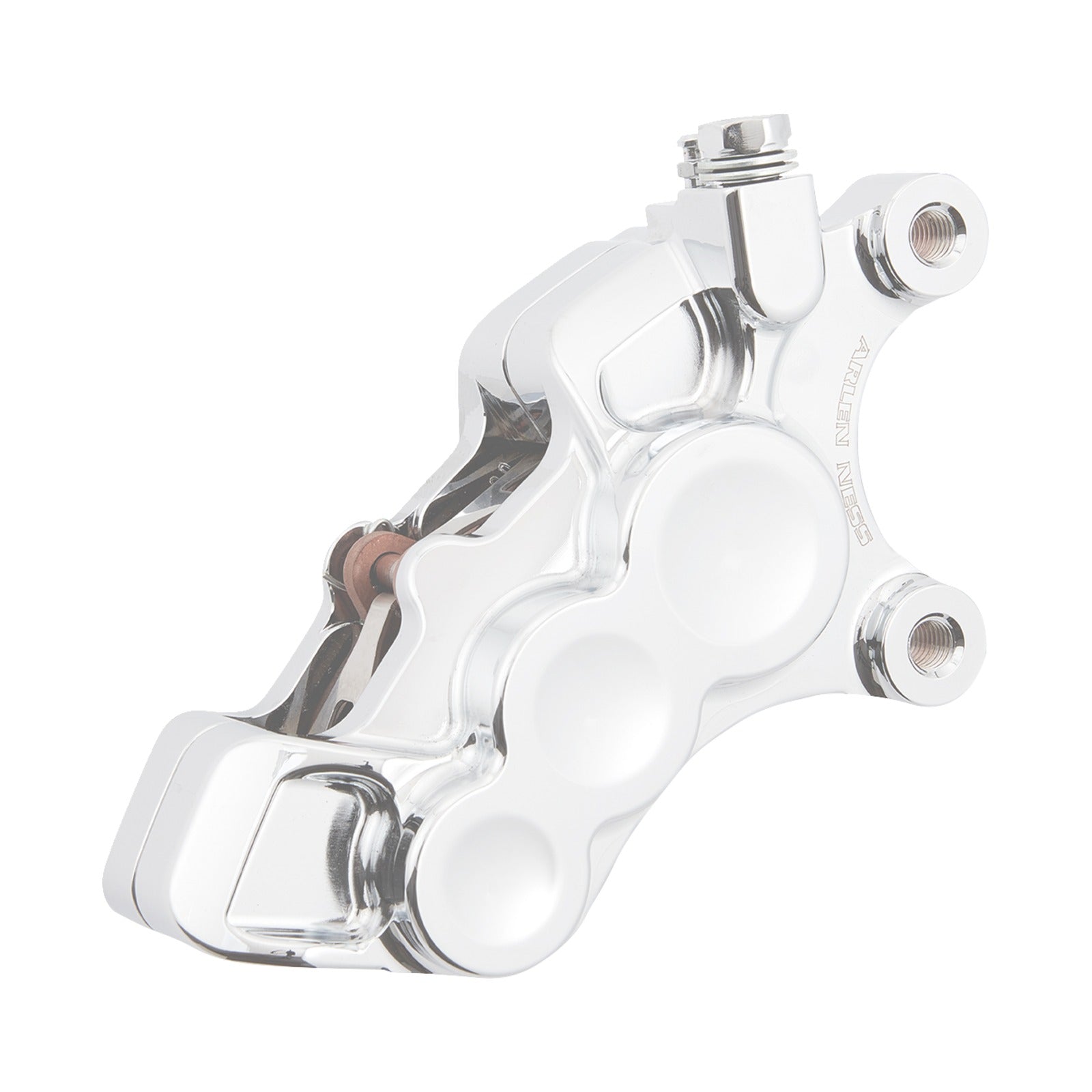 ARLEN NESS - 6-PISTON CALIPER - FRONT RIGHT - CHROME - 11.8"