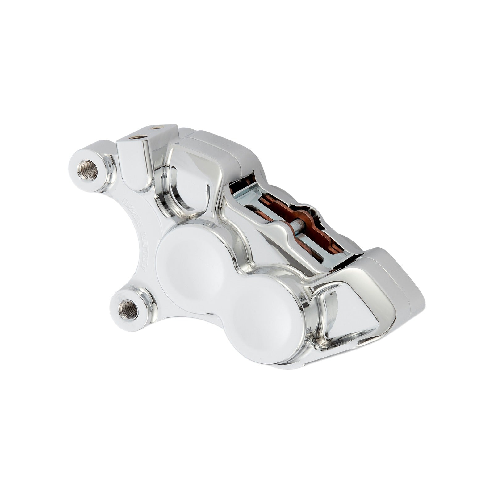 ARLEN NESS - 4-PISTON CALIPER - LEFT - 11.8" - CHROME