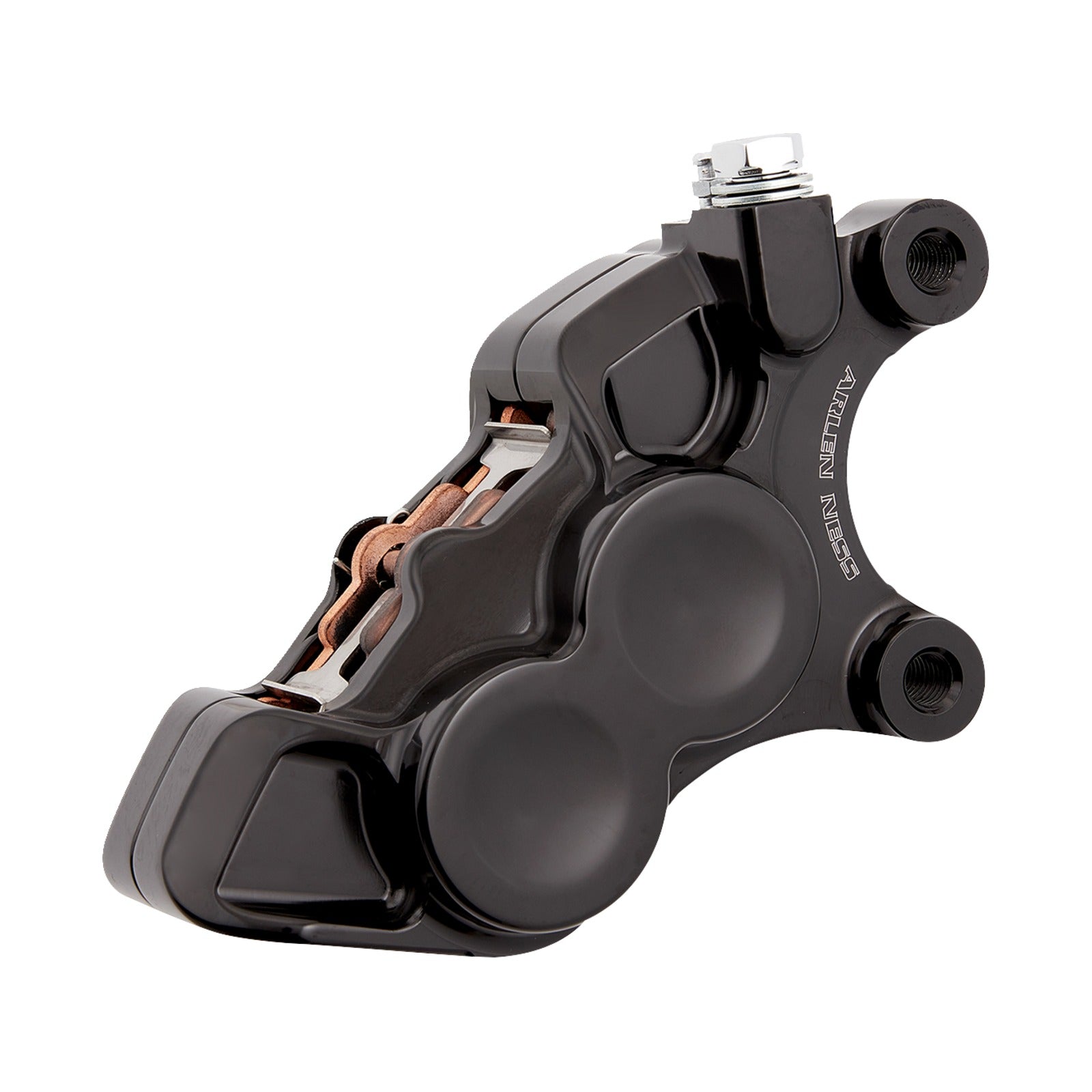 ARLEN NESS - 4-PISTON CALIPER - FRONT RIGHT - 11.8" - BLACK