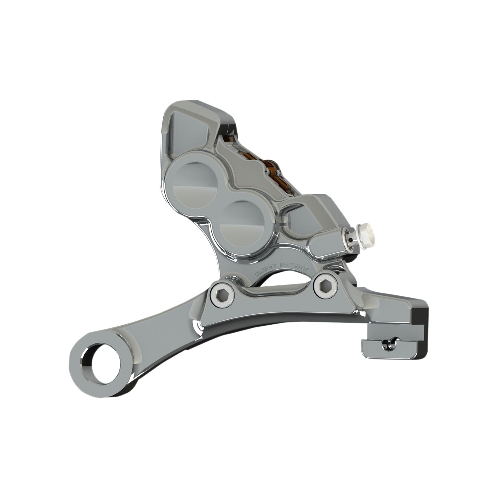 ARLEN NESS - 4-PISTON CALIPER - REAR - 11.8" - CHROME