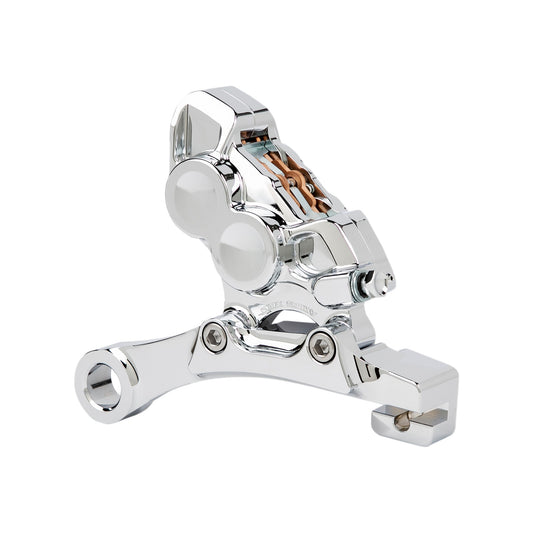 ARLEN NESS - 4-PISTON CALIPER - REAR - 11.8" - CHROME
