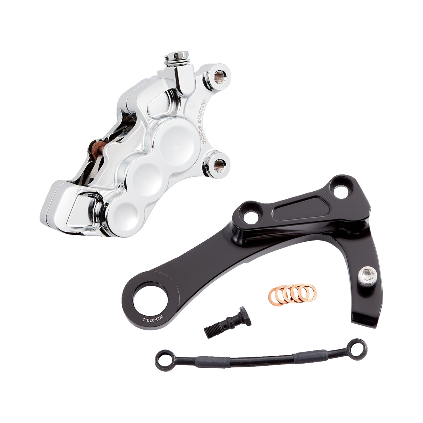 ARLEN NESS - 6-PISTON CALIPER - REAR - CHROME