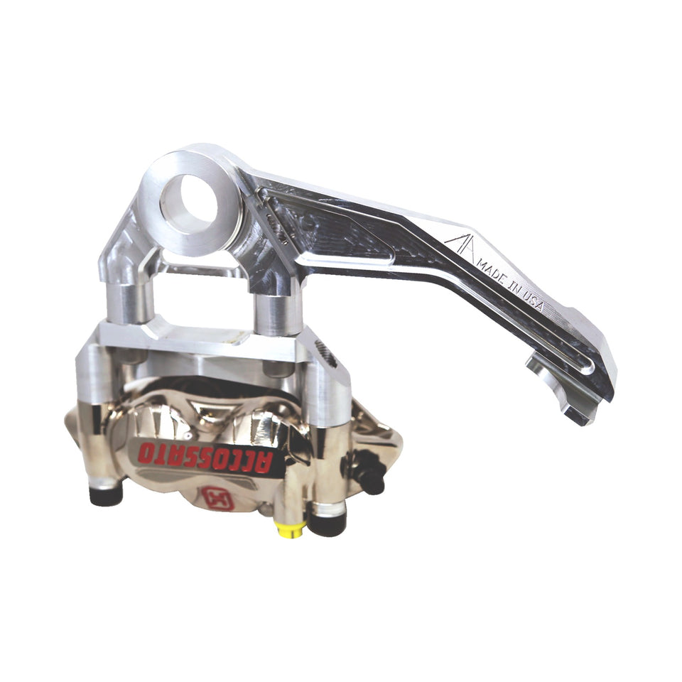 ALLOY ART - MULTI BRAKE CALIPER MOUNT - 108MM BOLT CENTER - RAW