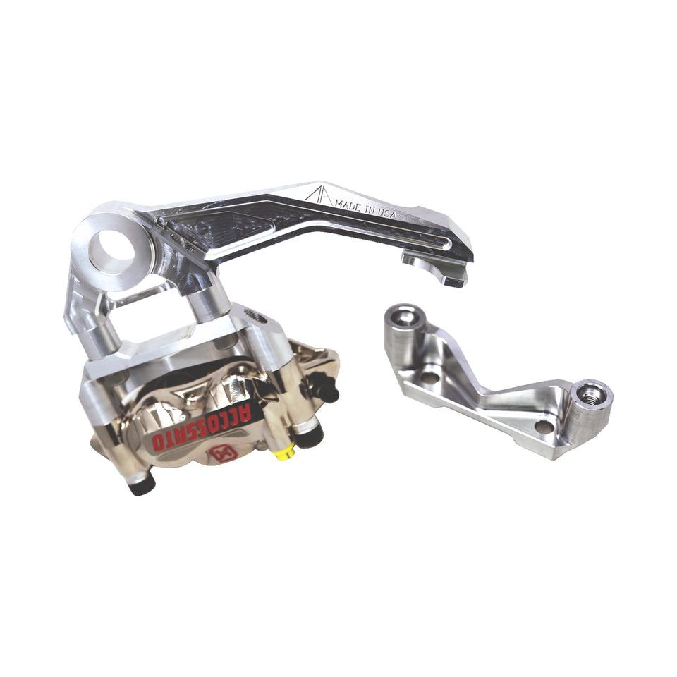 ALLOY ART - MULTI BRAKE CALIPER MOUNT - 108MM BOLT CENTER - RAW