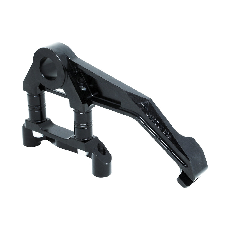 ALLOY ART - MULTI BRAKE CALIPER MOUNT - 108MM BOLT CENTER - BLACK