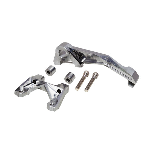 ALLOY ART - MULTI BRAKE CALIPER MOUNT - 84MM BOLT CENTER - RAW - SUPER SPORT