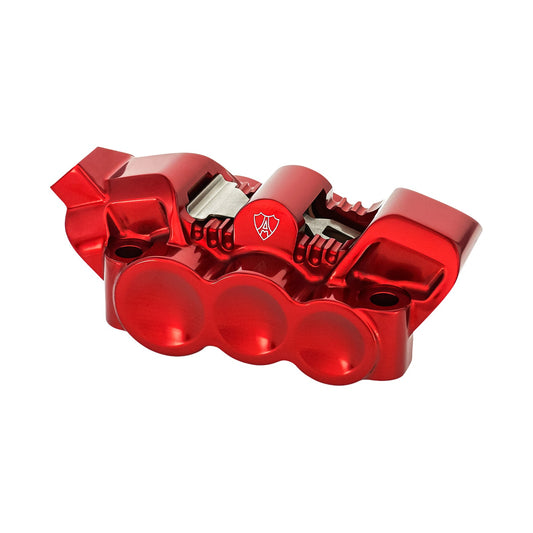 ARLEN NESS - MONOBLOCK RADIAL BRAKE CALIPER - 100 MM - LEFT - RED