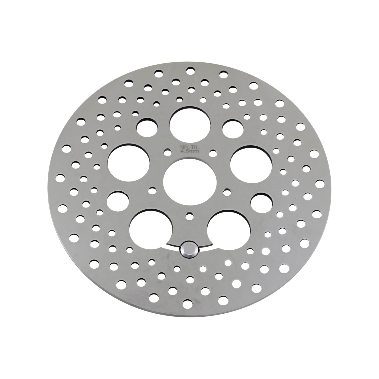 DRAG SPECIALTIES - DRILLED BRAKE ROTOR - FRONT - 11.8" - TOURING/TRIKE