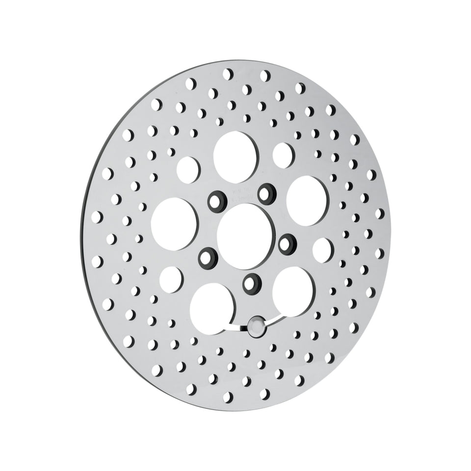DRAG SPECIALTIES - DRILLED BRAKE ROTOR - REAR - 11.8" - TOURING