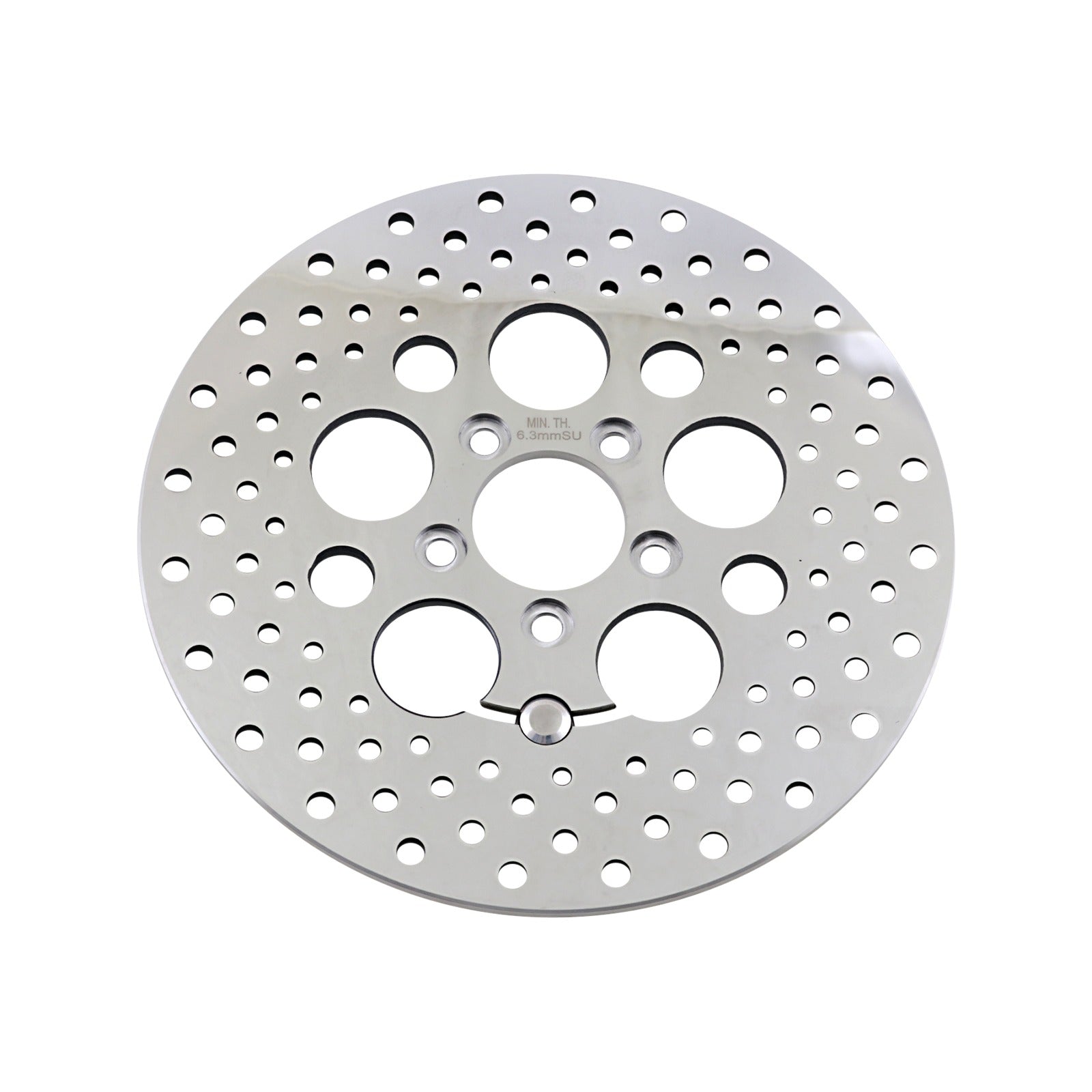 DRAG SPECIALTIES - DRILLED BRAKE ROTOR - REAR - 11.8" - TOURING