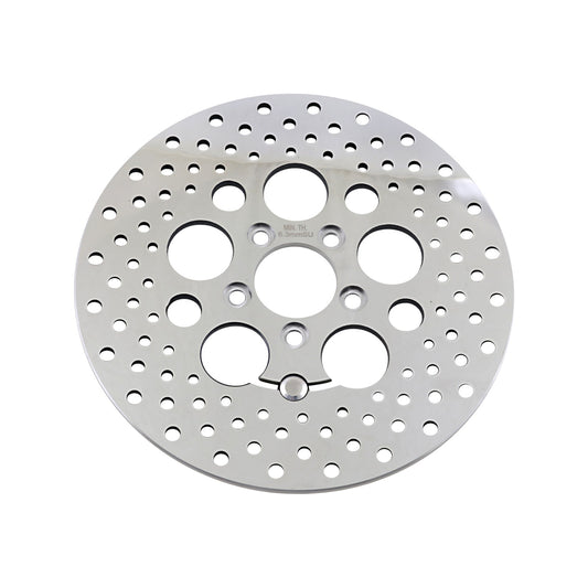 DRAG SPECIALTIES - DRILLED BRAKE ROTOR - REAR - 11.8" - TOURING