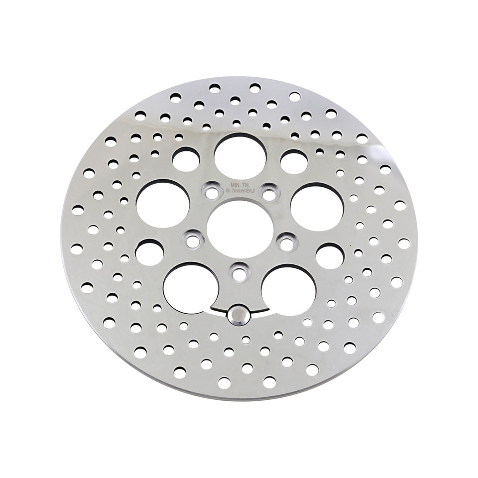 DRAG SPECIALTIES - DRILLED BRAKE ROTOR - REAR - 11.8" - TOURING