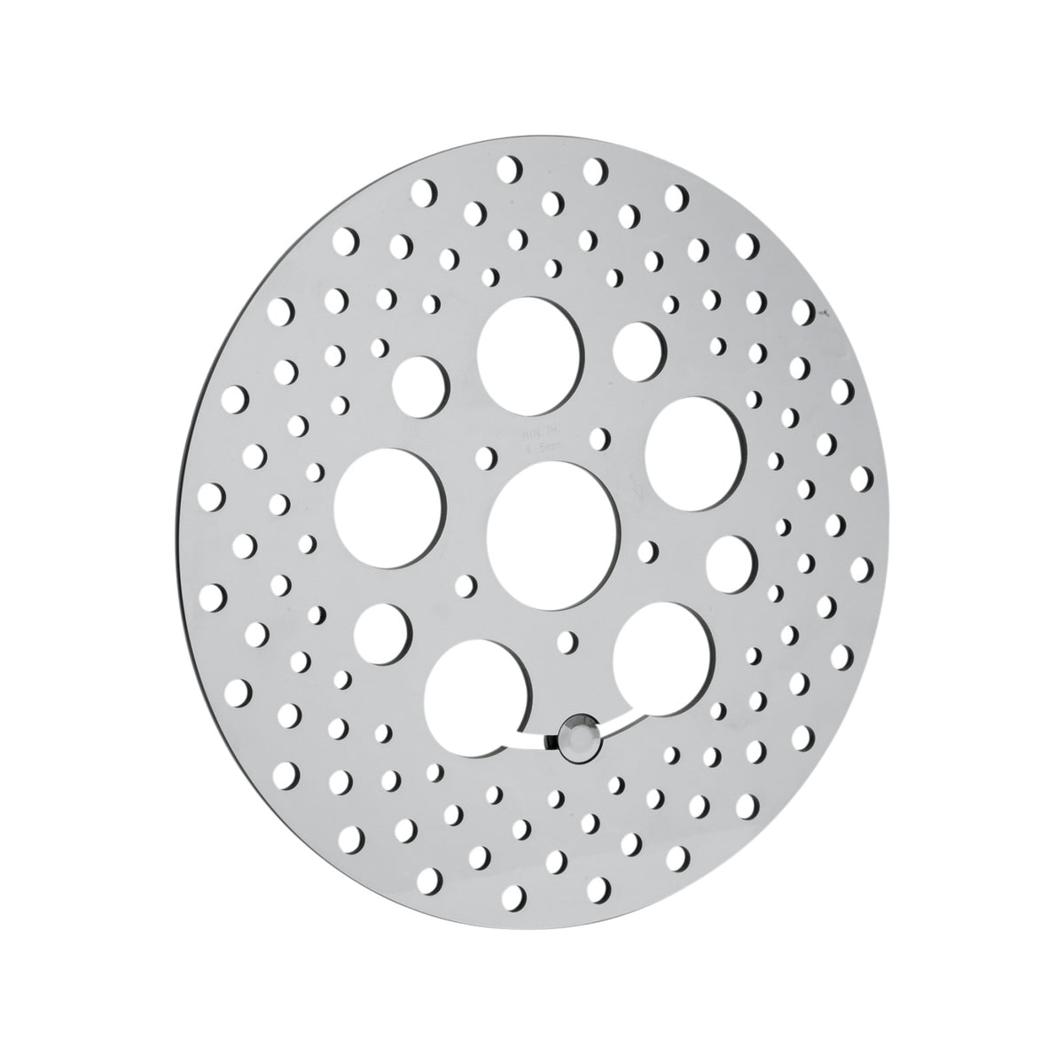 DRAG SPECIALTIES - DRILLED BRAKE ROTOR - REAR - 11.5" - TOURING
