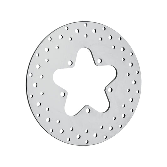 DRAG SPECIALTIES - DRILLED BRAKE ROTOR - REAR - 11.5" - TOURING