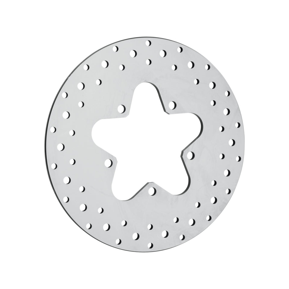 DRAG SPECIALTIES - DRILLED BRAKE ROTOR - REAR - 11.5" - TOURING