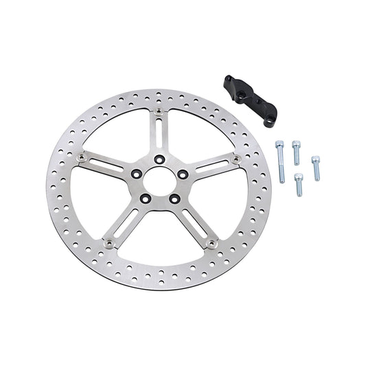 ARLEN NESS - BIG BRAKE ROTOR - 15" - FRONT LEFT - HARLEY-DAVIDSON
