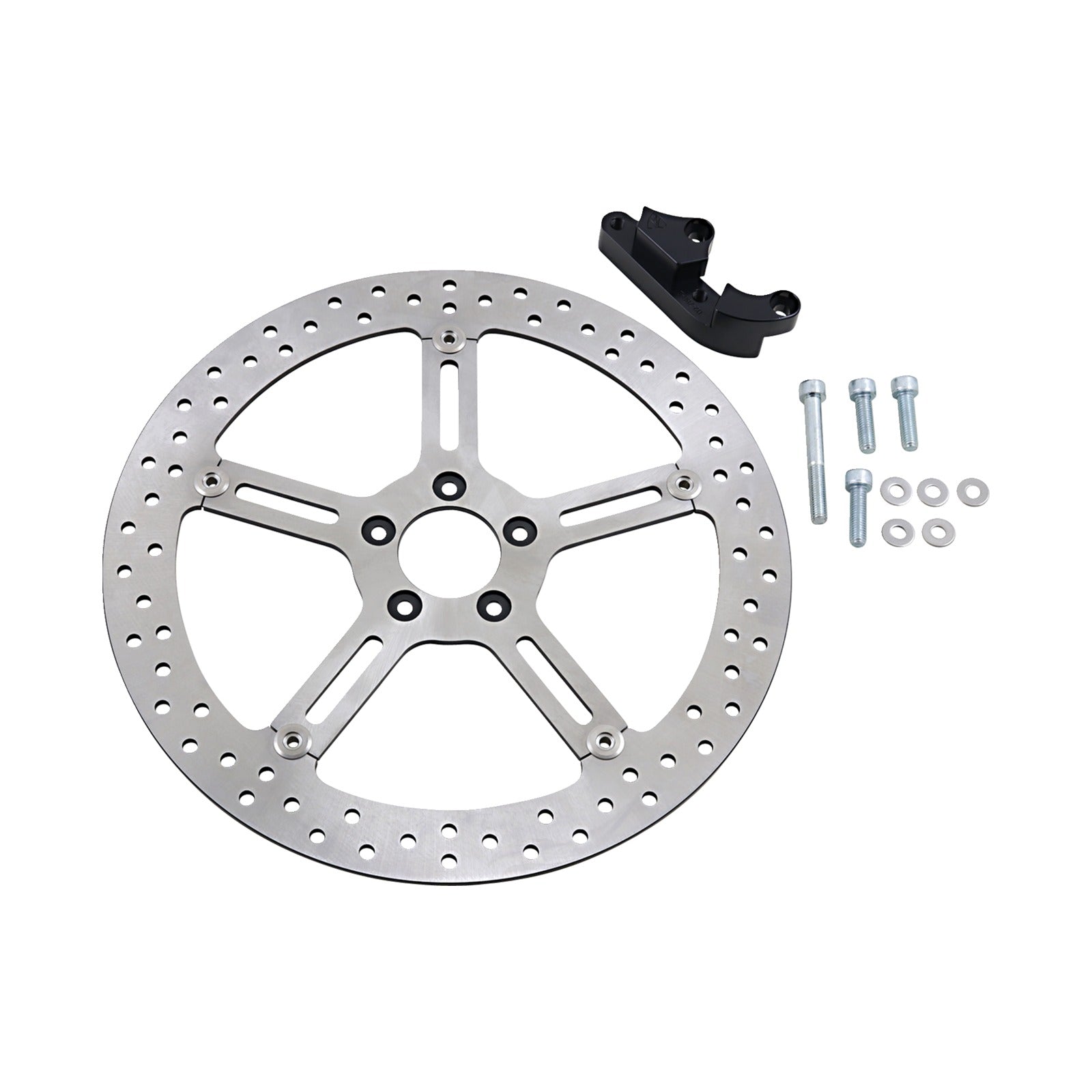 ARLEN NESS - BIG BRAKE ROTOR - 15" - FRONT RIGHT - HARLEY-DAVIDSON